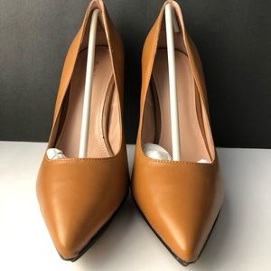 Enzo Angiolini Cognac Brown High Heels